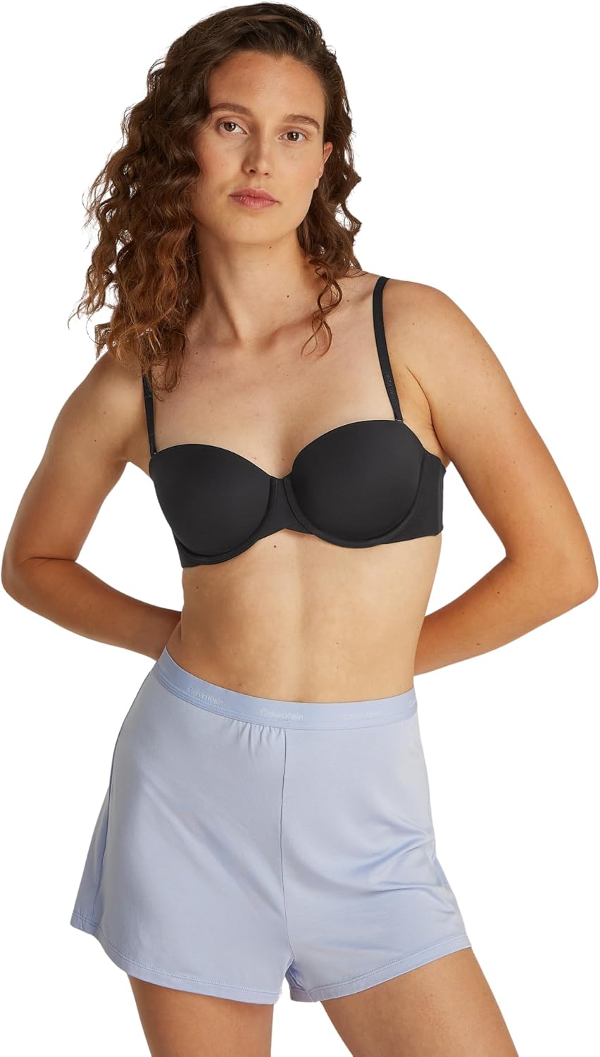 Detalle de Calvin Klein Women’s Lightly Lined Strapless Bra with Stretch