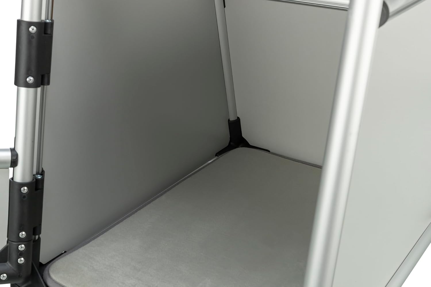 Thumbnail 6 de TRIXIE Hunde-Transportbox Aluminium Graphit L (92 × 64 × 78 cm) – sicher, geräuscharm und platzsparend