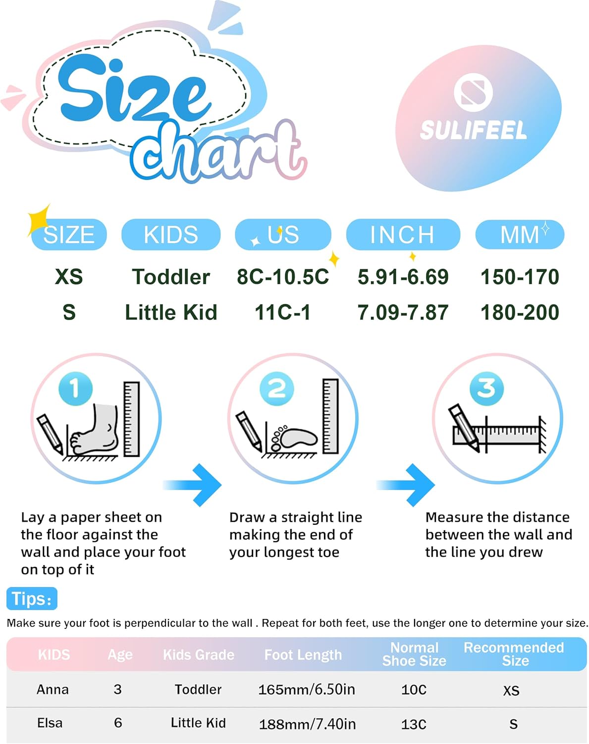 Thumbnail 6 de SULIFEEL Adjustable Roller Skates for Kids: Three-Point Balance, Light-Up Wheels, Beginner-Friendly