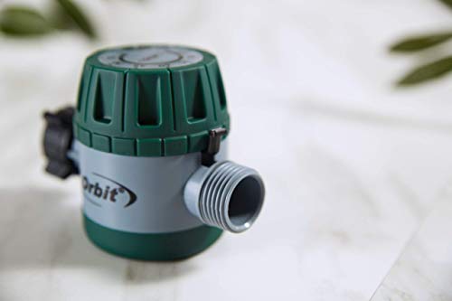Detalle de Orbit Mechanical Water Timer - Adjustable Irrigation Shutoff for Lawn & Garden