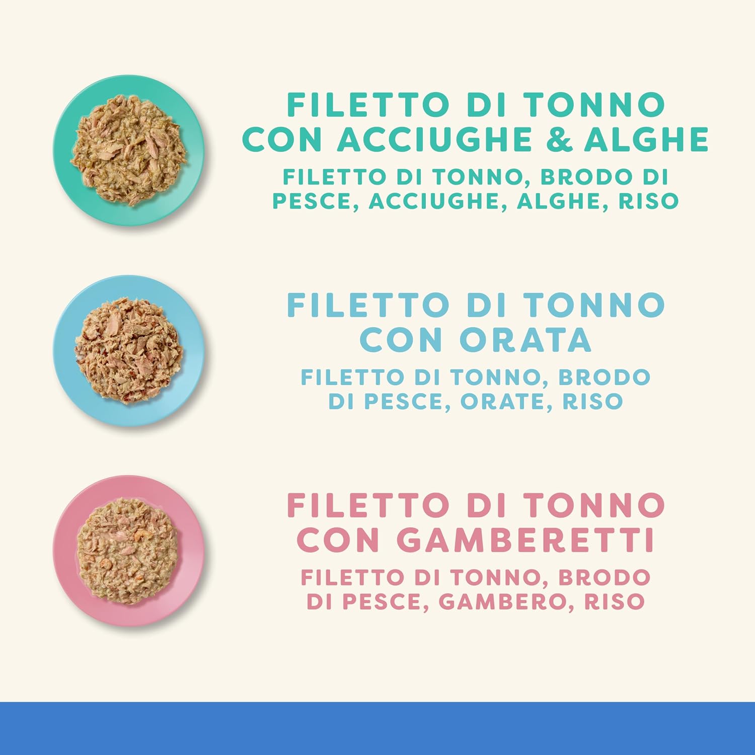 Detalle de Applaws Alimento Umido Gatti 100% Naturale, Assortimento di Pesce in Brodo, 12 Pochette da 70g