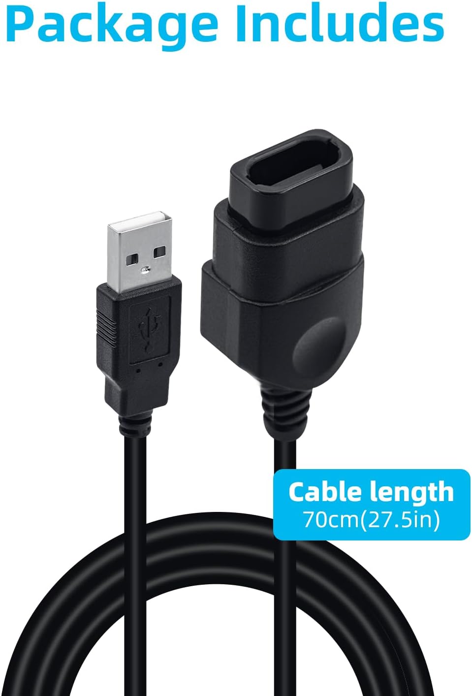Thumbnail 5 de Mcbazel Cavo di Conversione USB per controller Xbox 0,7 m