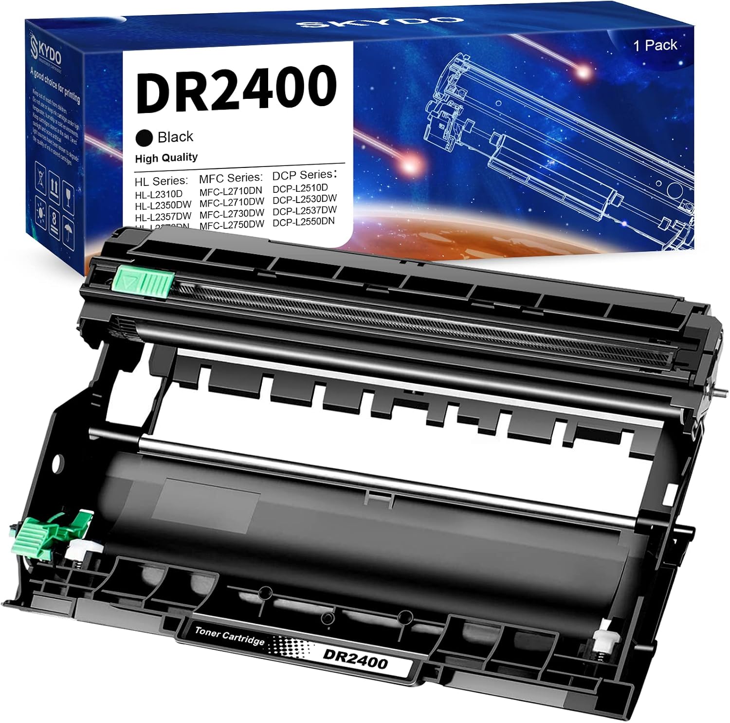 Skydo DR2400 tamburo compatibile per Brother, per laser stampante