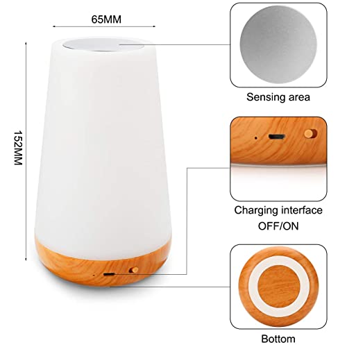 Thumbnail 7 de Caxmtu LED Night Light: Touch, Remote, and RGB Sleep Lamp for Kids’ Bedrooms