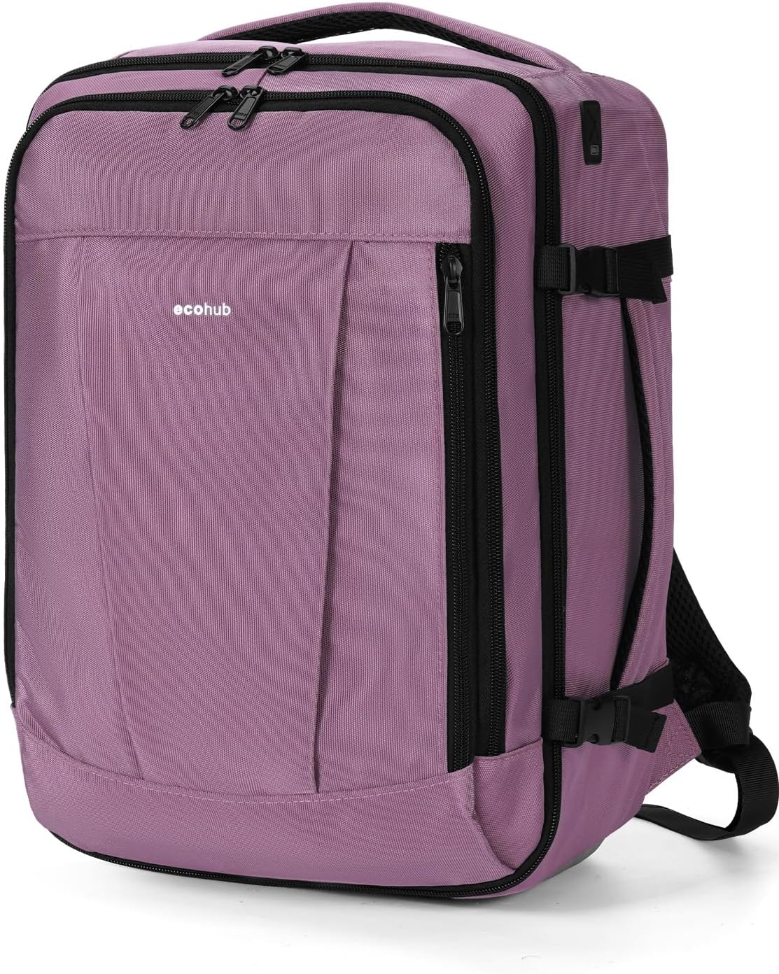 Detalle de ECOHUB Ryanair Cabin Bags 40x30x20 Underseat Travel Bag with 9 Pockets
