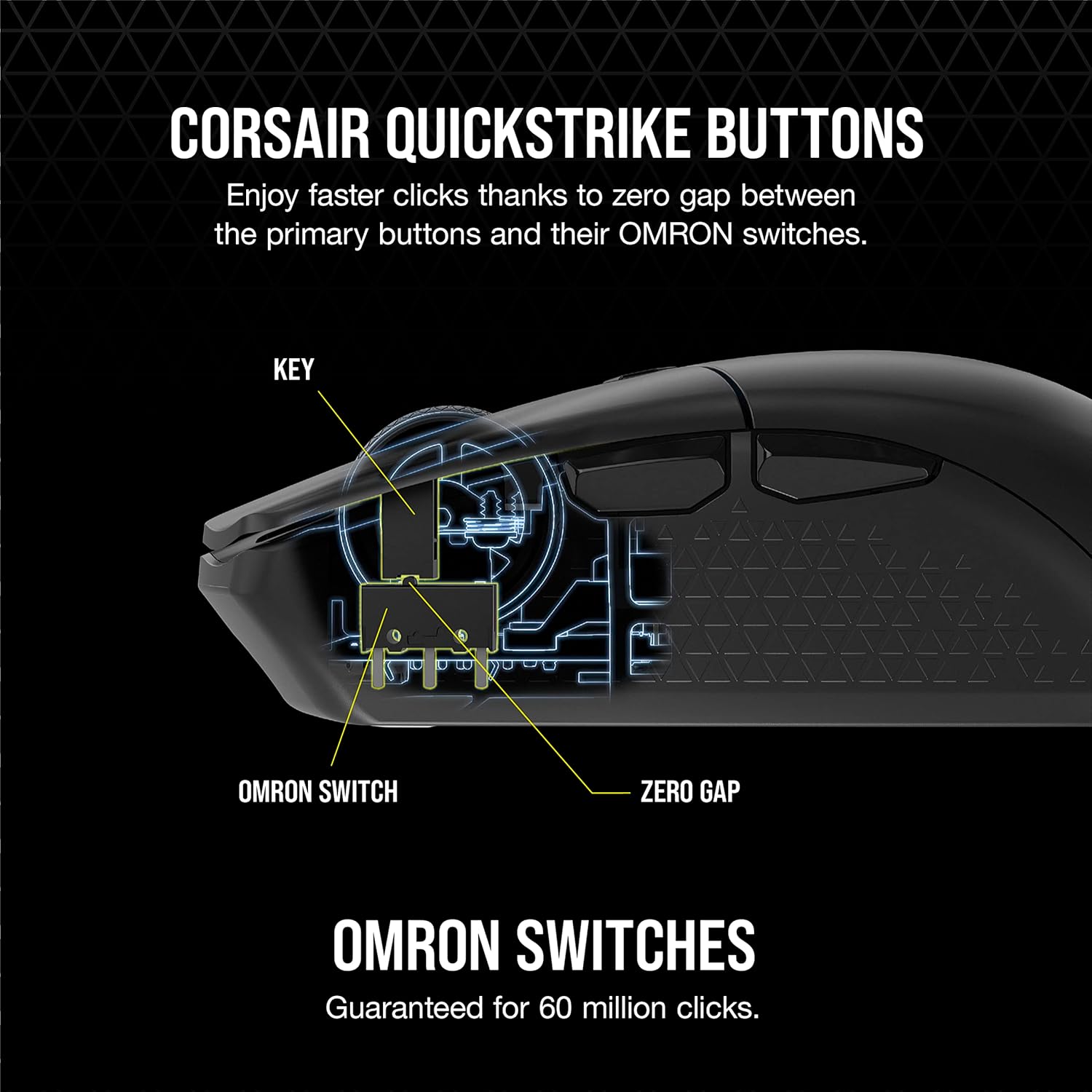 Thumbnail 6 de Corsair KATAR ELITE Wireless 10,000 DPI gaming mouse
