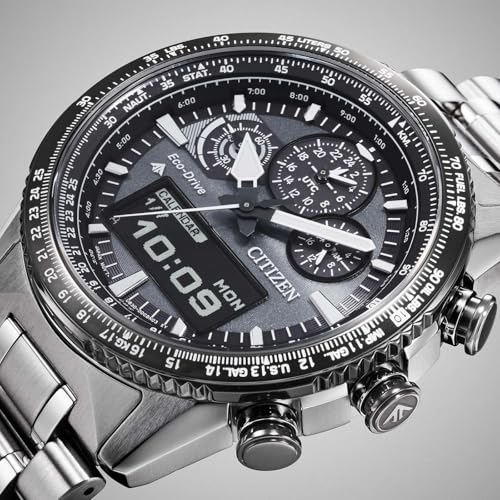 Detalle 2 de Citizen Promaster JV2006-55H Herrenchronograph – Eco-Drive, Saphirglas, 43 mm