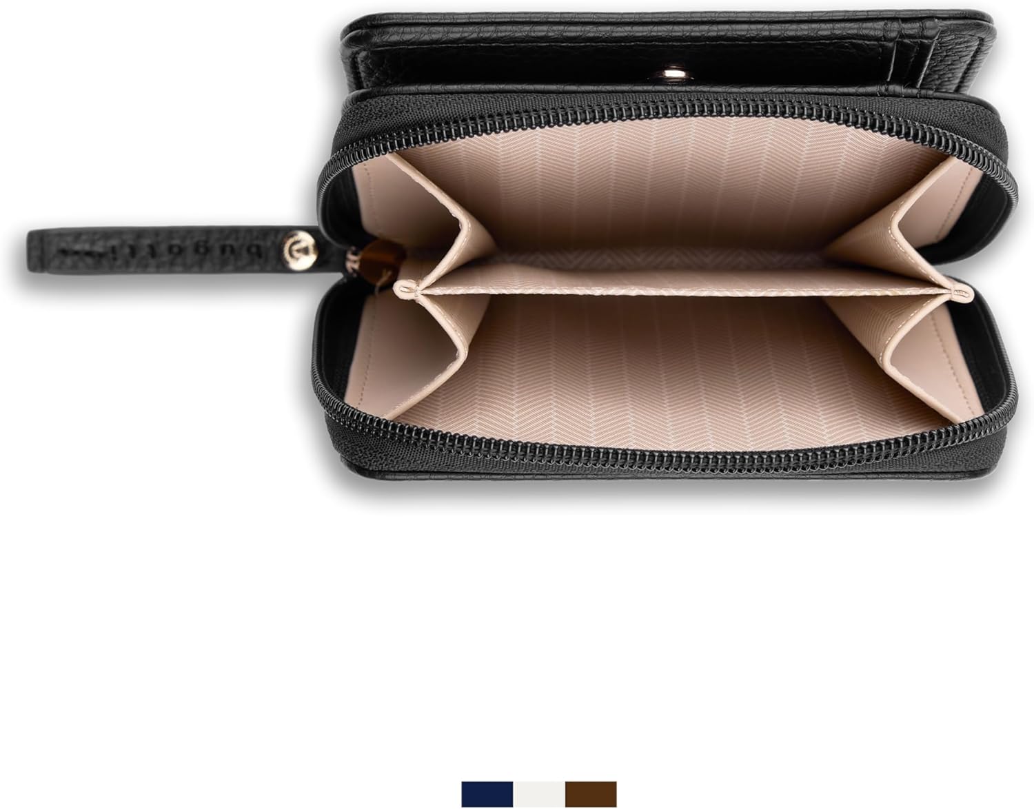 Thumbnail 5 de Bugatti Elina portefeuille pour femme en simili-cuir noir