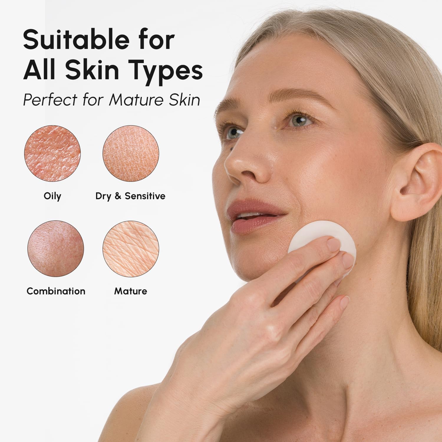 Thumbnail 6 de MAREE Glycolic Acid Pads & 2% Salicylic Acid – Dual-Action Exfoliating Toner Pads (50 Count)
