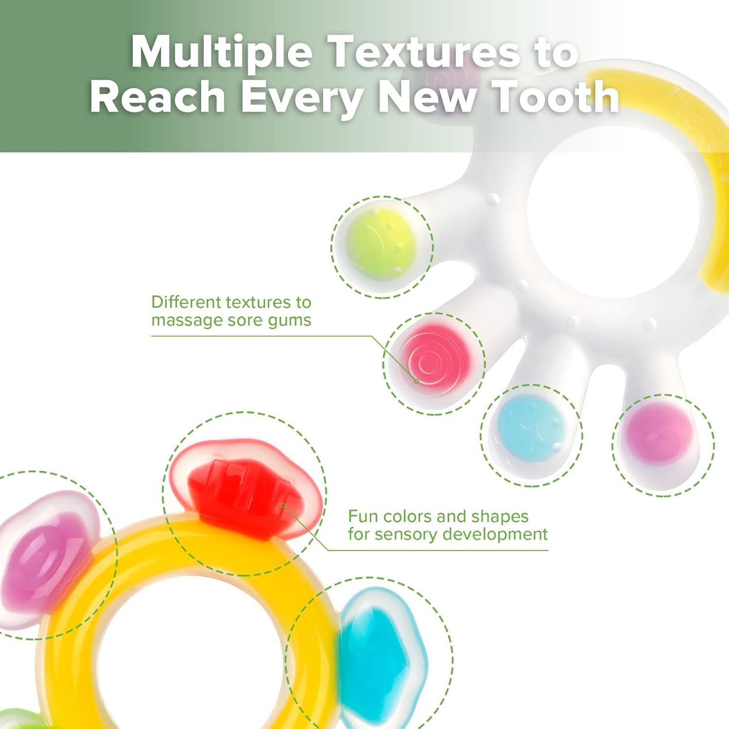 Thumbnail 2 de Haakaa Silicone Teether Combo 2-pack