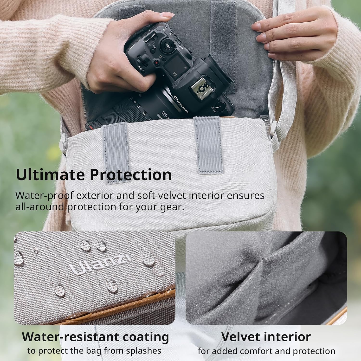 Detalle 2 de ULANZI Kameratasche 230 mm Crossbody