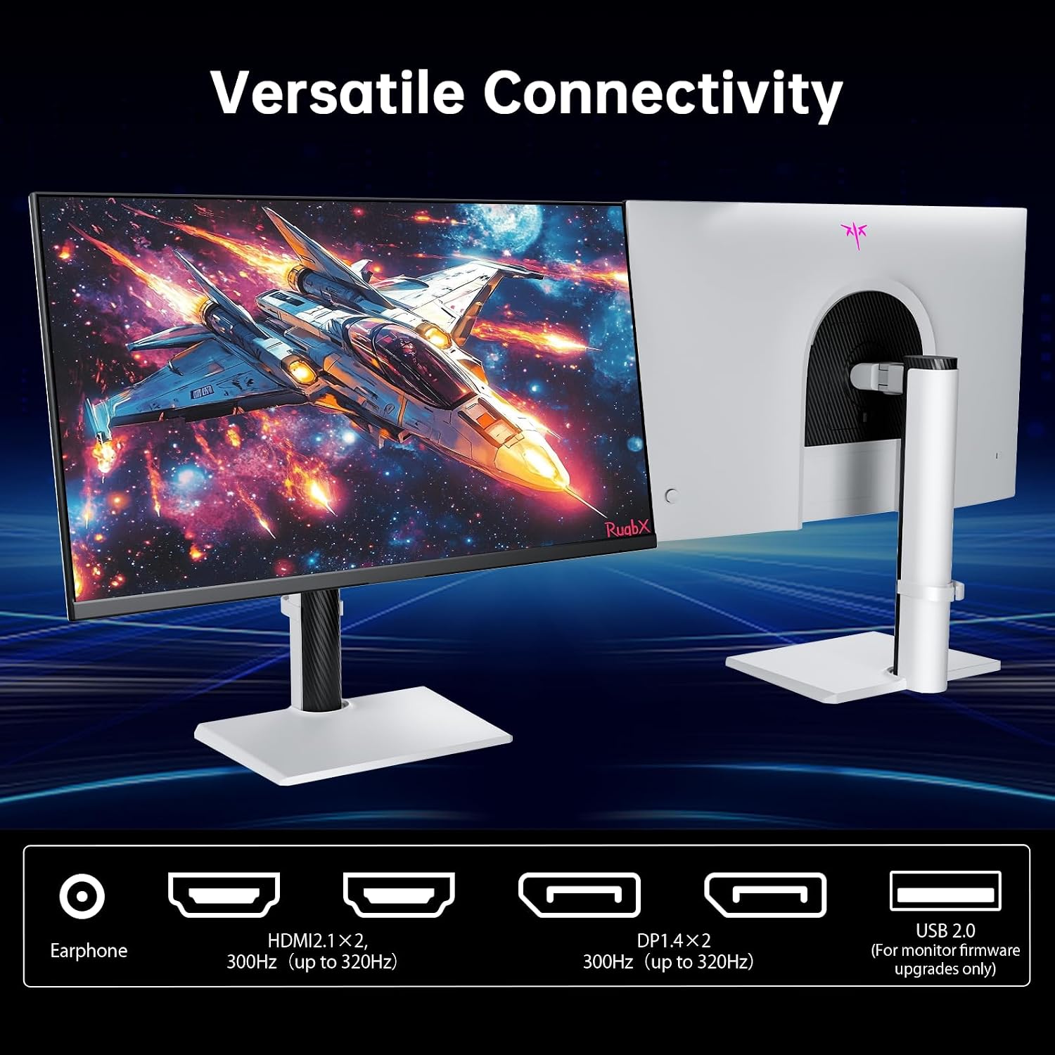 Detalle 2 de KTC H27E6 27-inch QHD gaming monitor 320Hz