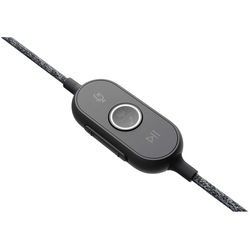 Thumbnail 2 de Logitech Zone Wired MS Teams: Auriculares USB con micrófono para entornos laborales