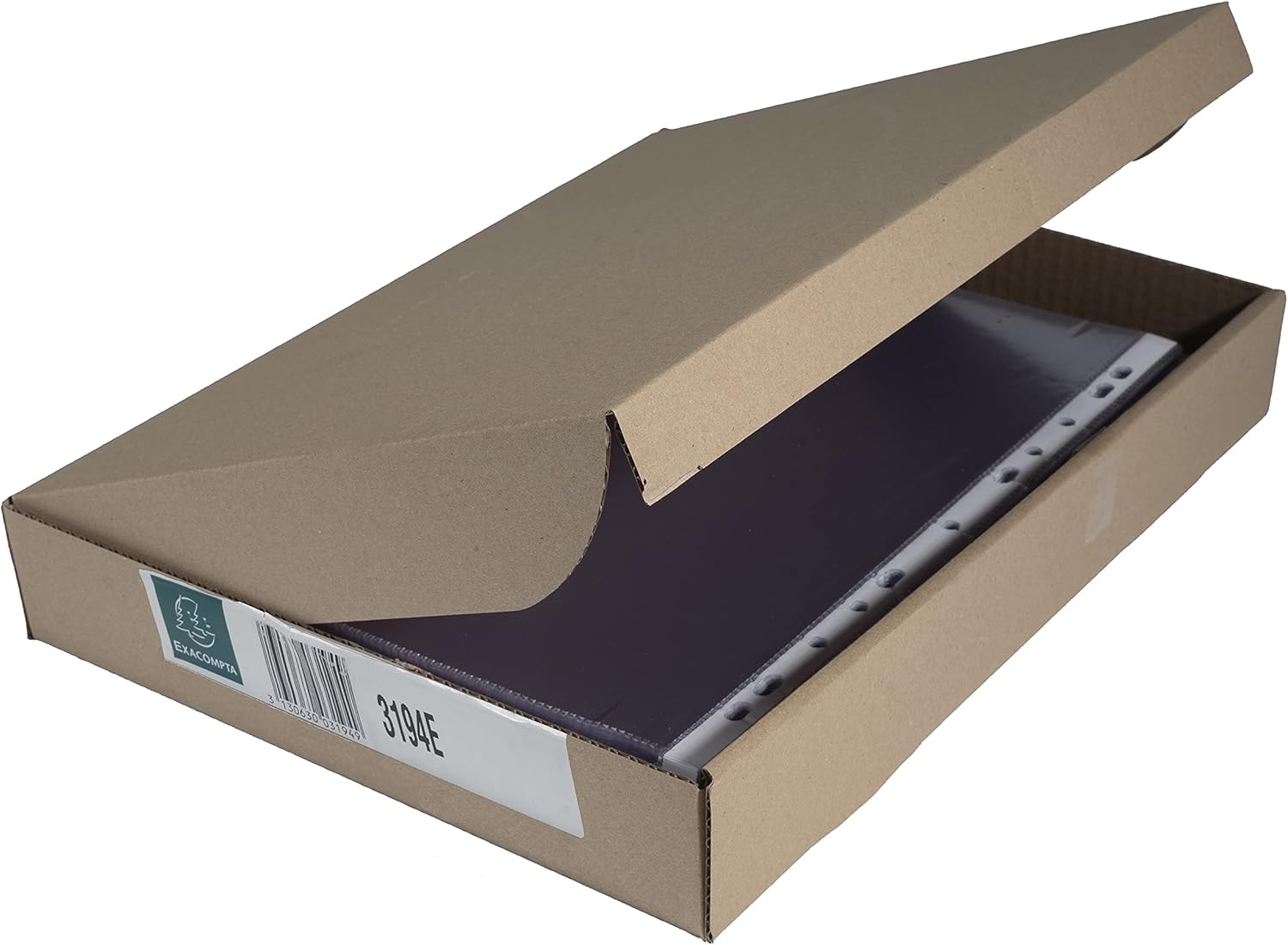 Detalle de Exacompta 5990E Buste perforate 32x24 cm – confezione da 10 tasche perforate