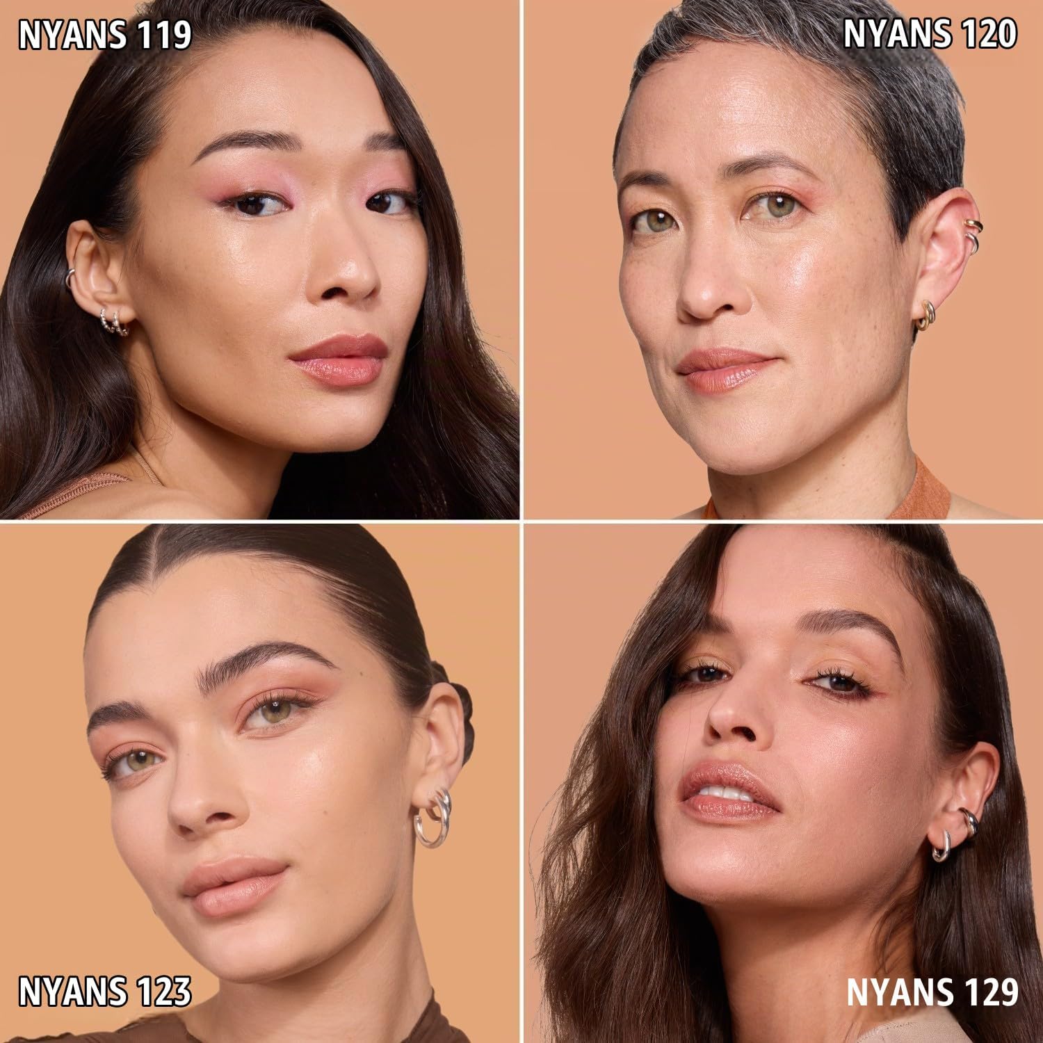 Detalle 2 de Maybelline New York Lifter Plump & Glow Foundation – 2 % niacinamid, hyaluronsyra och lyster