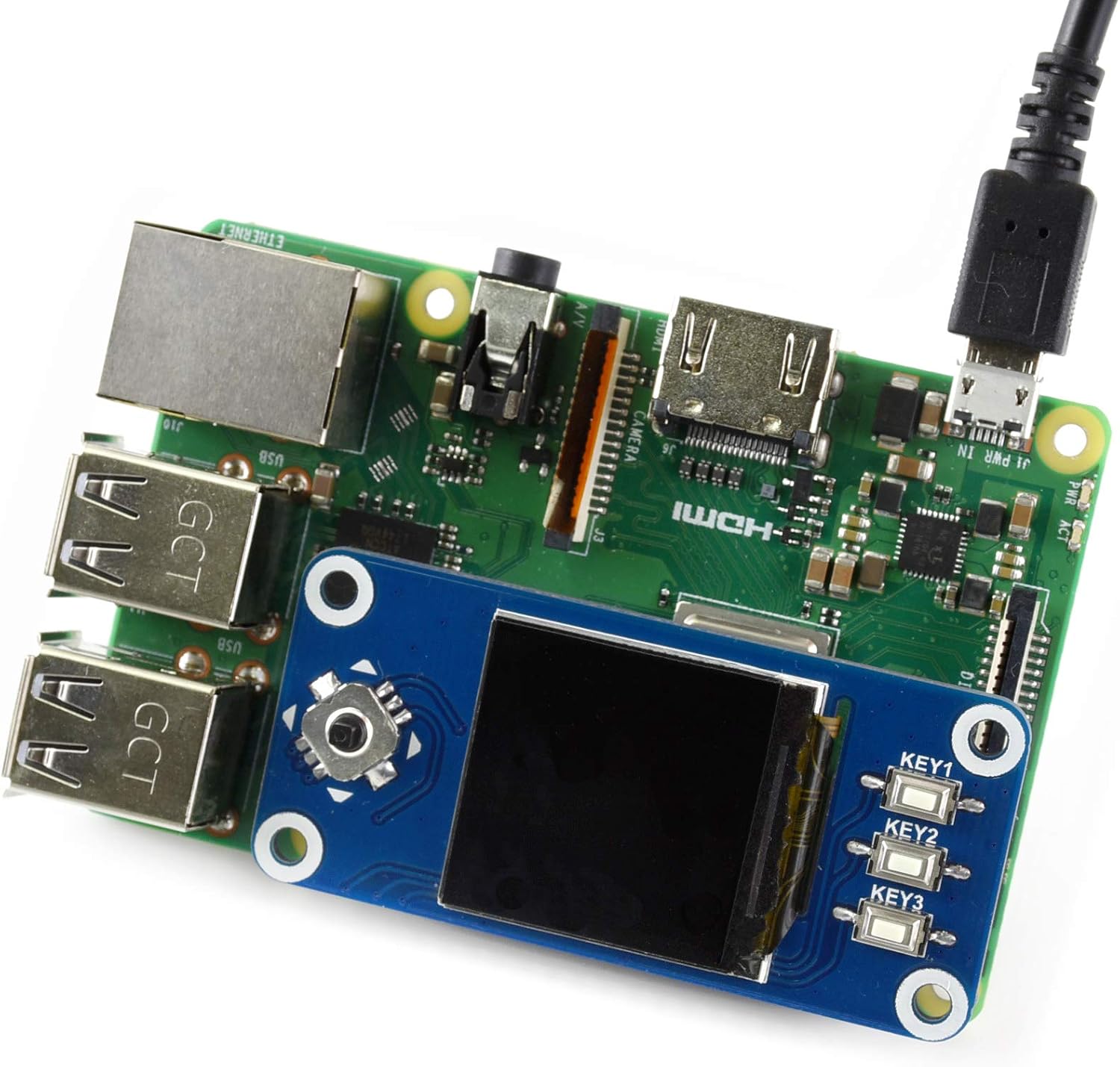 Thumbnail 5 de Waveshare 1.3inch LCD HAT Raspberry Pi用IPS液晶、240×240・SPI接続