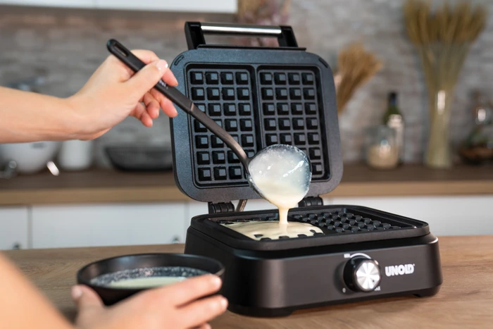 Detalle 2 de Unold Belgisches Waffeleisen Brüssel für belgische Waffeln