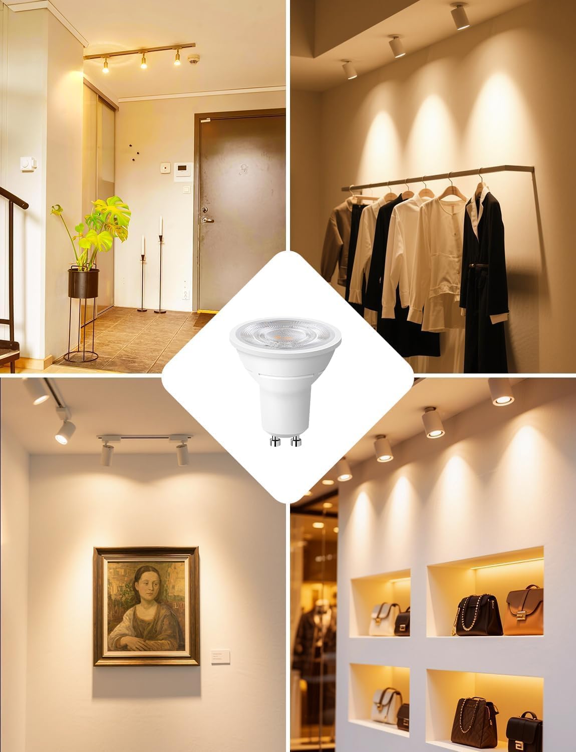 Thumbnail 6 de Lepro GU10 LED Warmweiß 2W, 2er-Pack – 2700K, 360 lm, 38° Abstrahlwinkel, nicht dimmbar