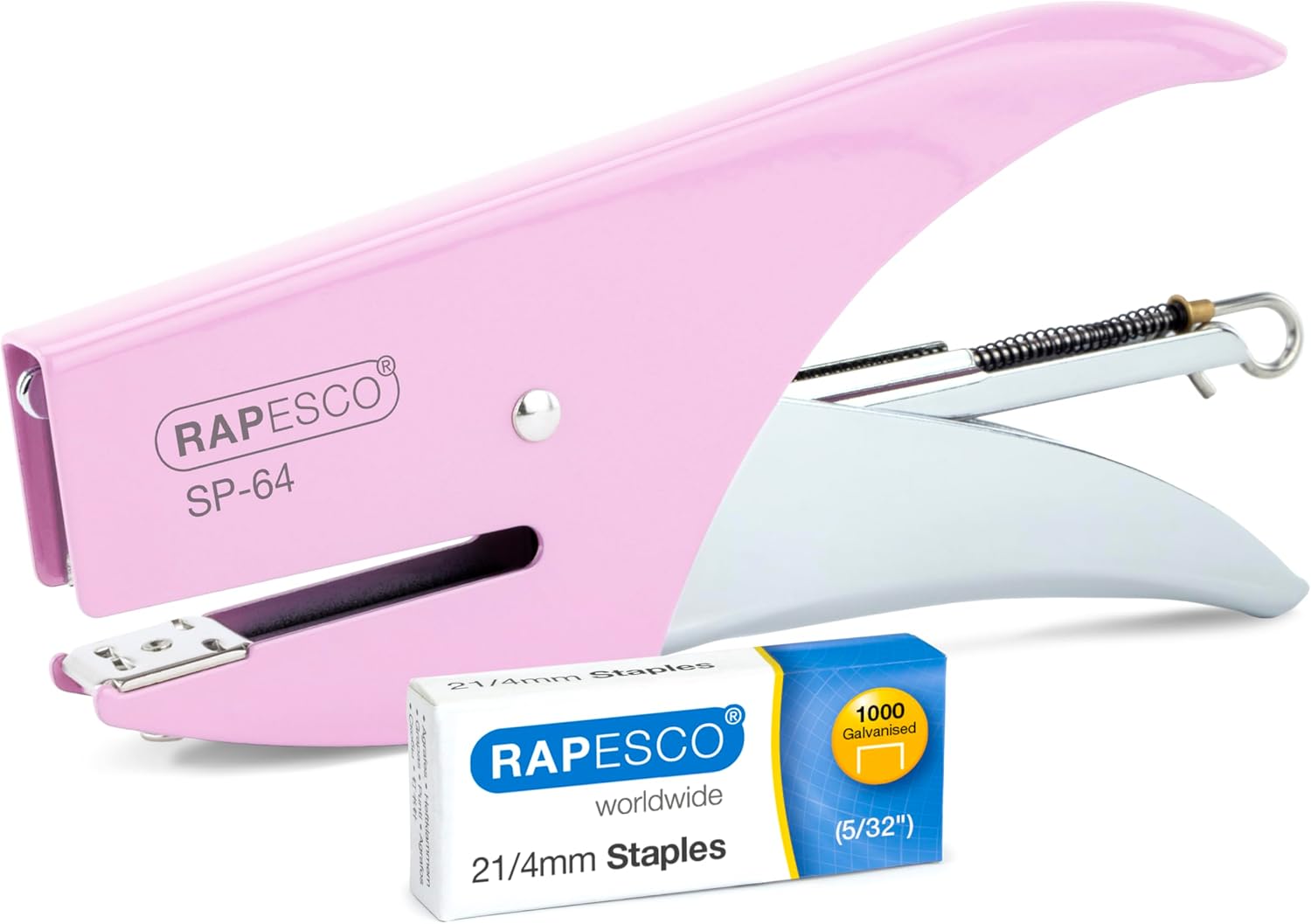 Rapesco 1377 SP-64 Cucitrice a pinza 12 fogli rosa