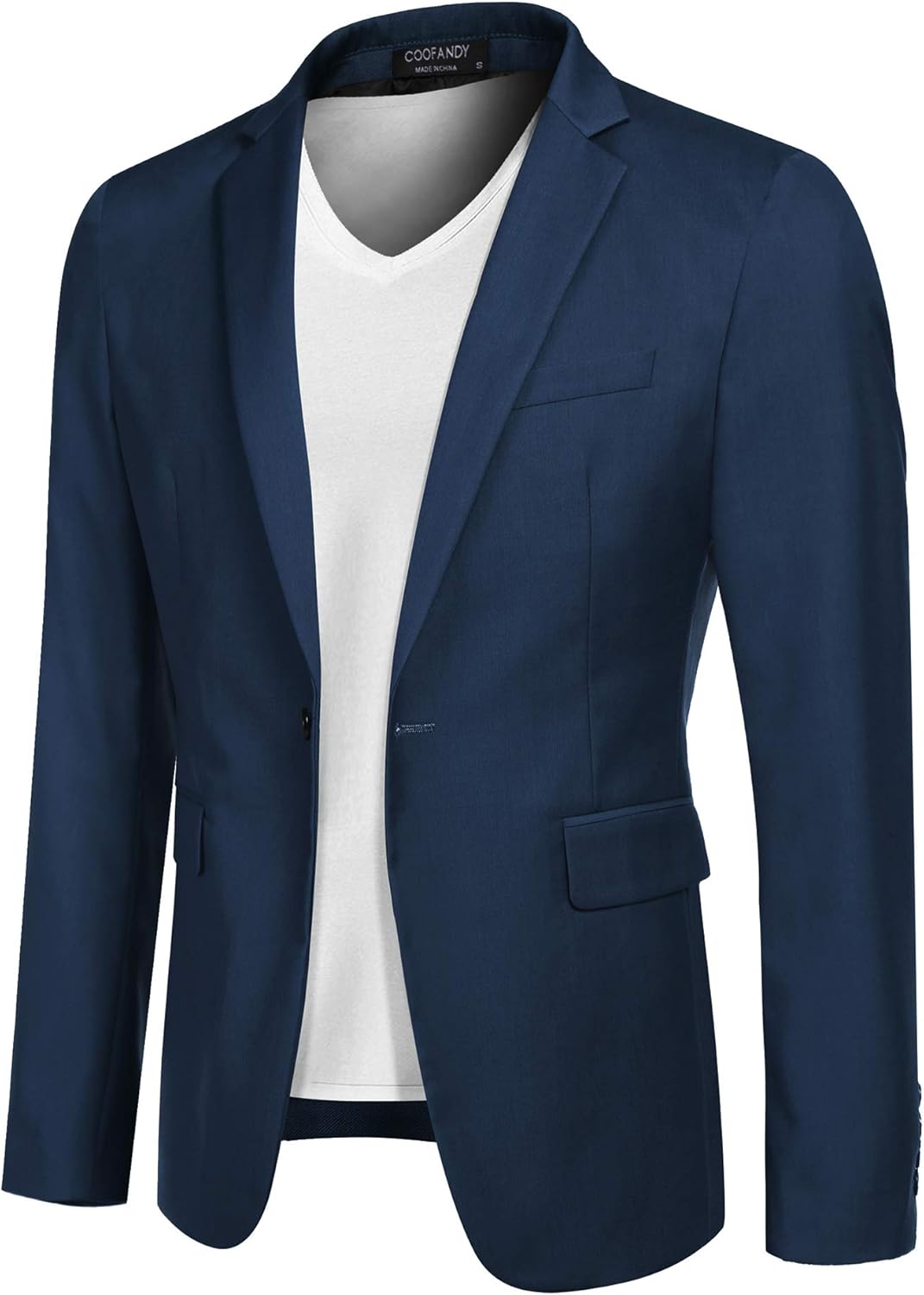 Thumbnail 6 de COOFANDY Mens Sport Coat Casual Blazer One Button Business Suit Jacket