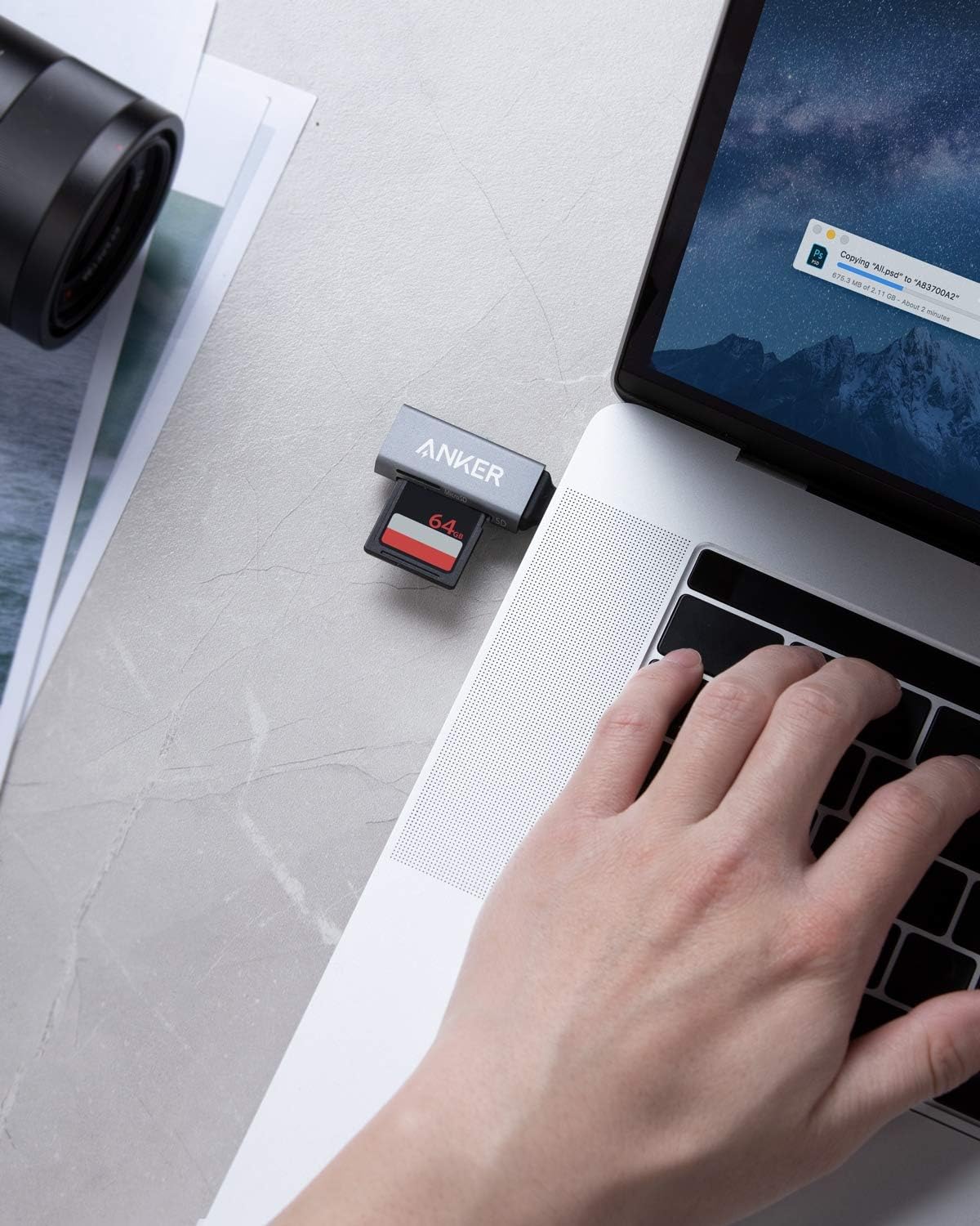 Thumbnail 6 de Anker USB-C SD Card Reader