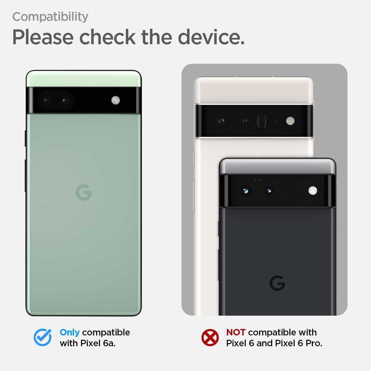 Thumbnail 1 de Spigen Rugged Armor pour Pixel 6a — coque noire