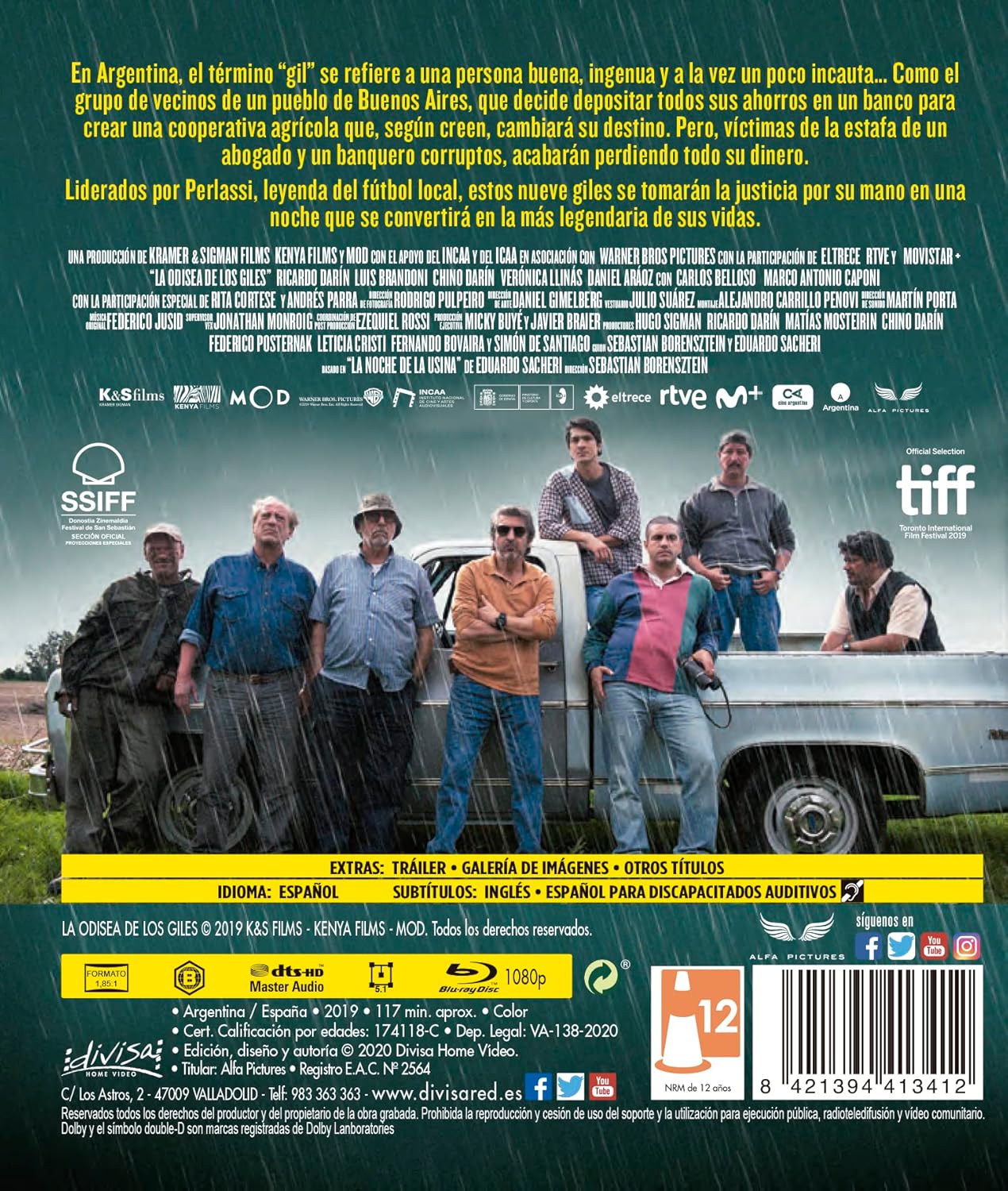 Thumbnail 1 de La odyssée des Giles – Blu-ray | Divisa Films