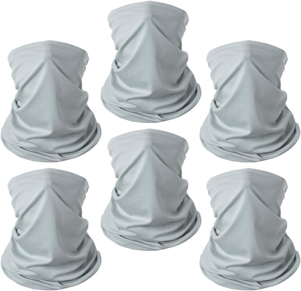 Detalle 2 de Breathable Bandana Face Masks, 6-Pack