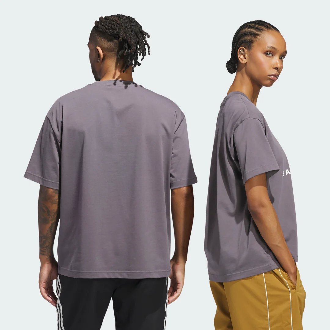 Thumbnail 1 de Camiseta de baloncesto Originals Courtside de Adidas – Gris
