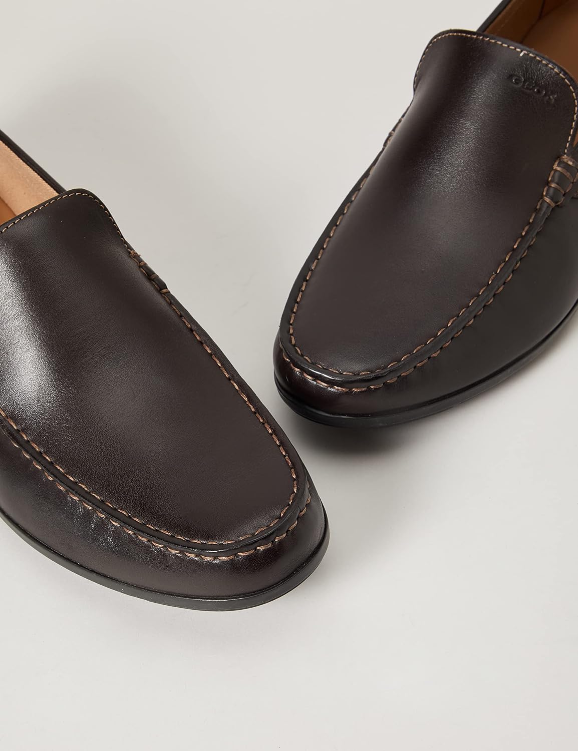 Detalle 2 de Geox U Siron A, Mocassini Uomo: stile sobrio e comfort quotidiano