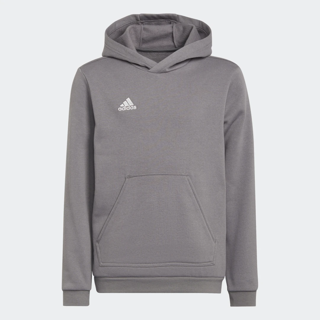 Detalle de Adidas Entrada 22: Sudadera con capucha en gris