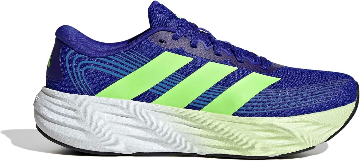 Detalle de Adidas Galaxy 8 para hombre: Galaxy 8 Running Shoes Lucid Blue/Signal Green/Ray Blue, 44 EU