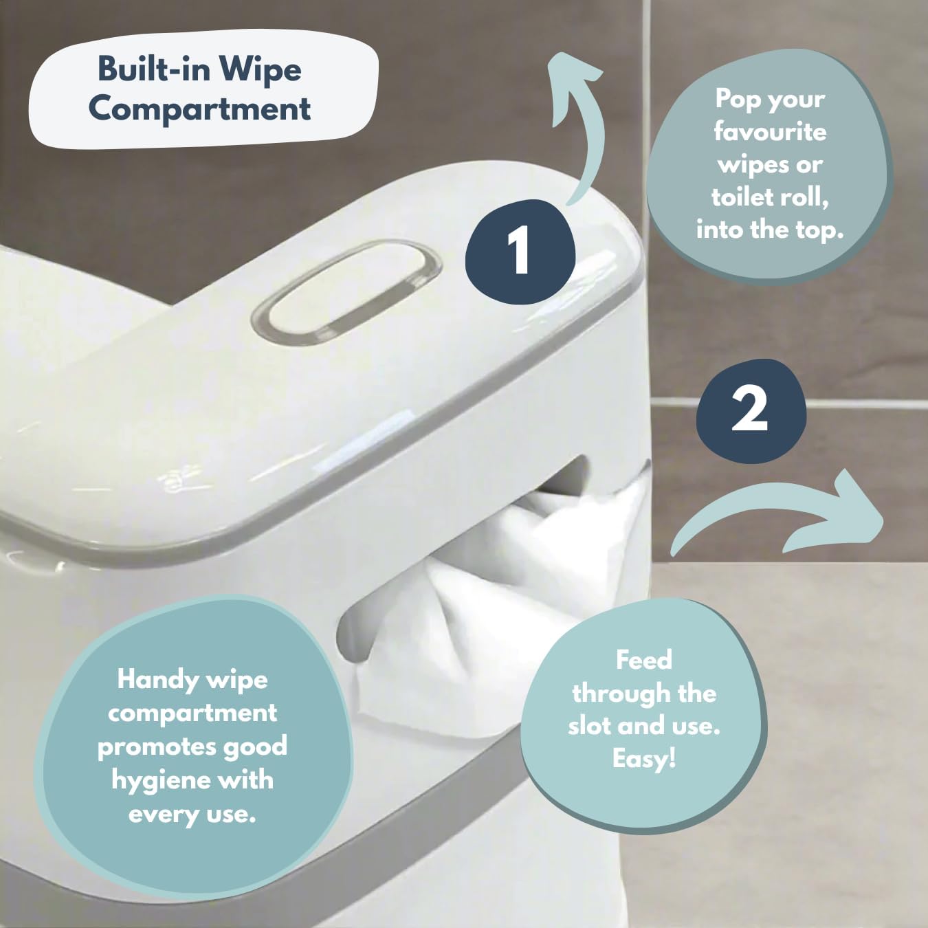 Detalle 2 de Venture Pote Pals (Blue) Interactive Potty Training Toilet