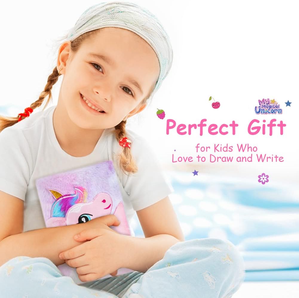 Thumbnail 5 de OFFCUP Quaderno Peluche Unicorno A5 15x21CM