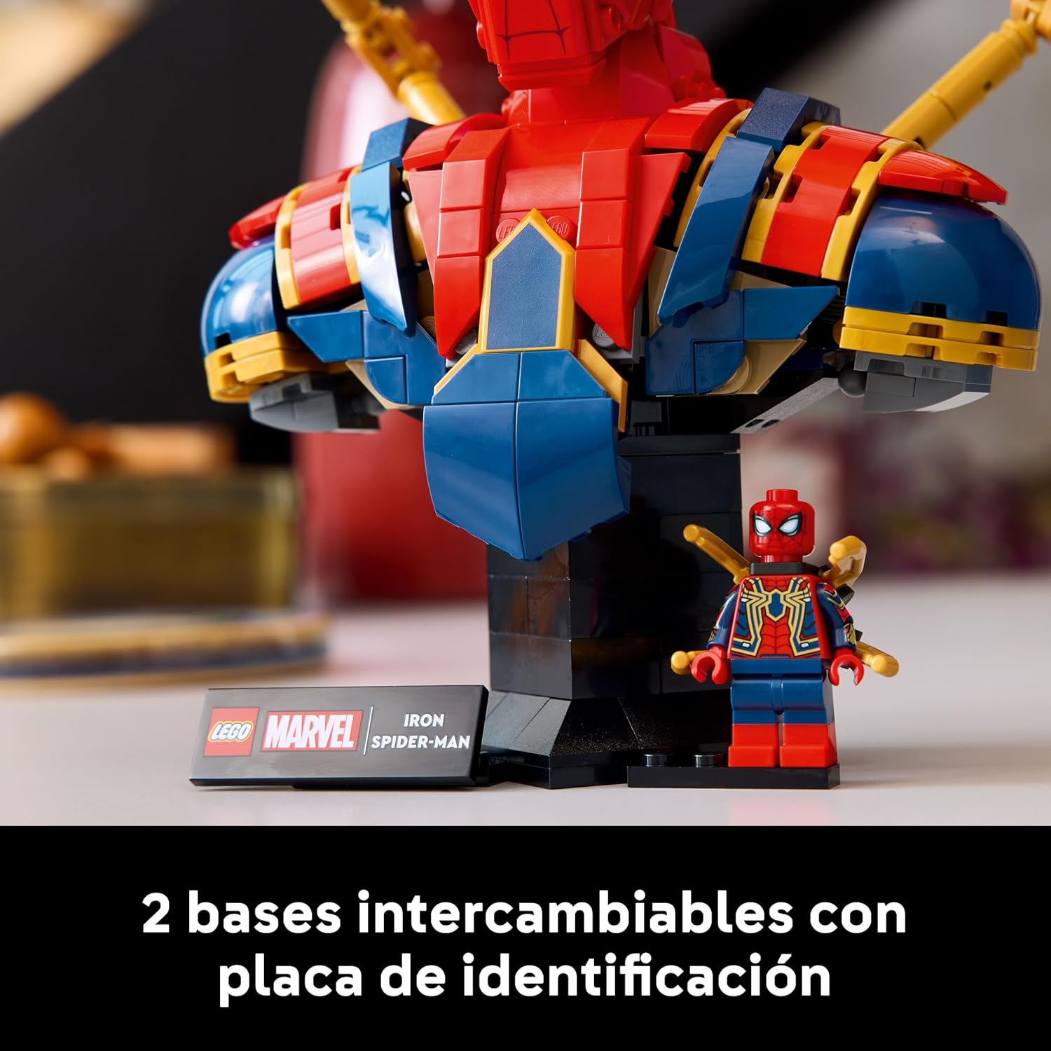 Thumbnail 6 de LEGO 76326 Busto Iron Spider-Man 1 figura