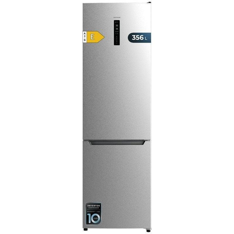 Detalle 2 de Cecotec Bolero CoolMarket 356 Inox E: Frigorífico Combi Total No Frost en acero inox