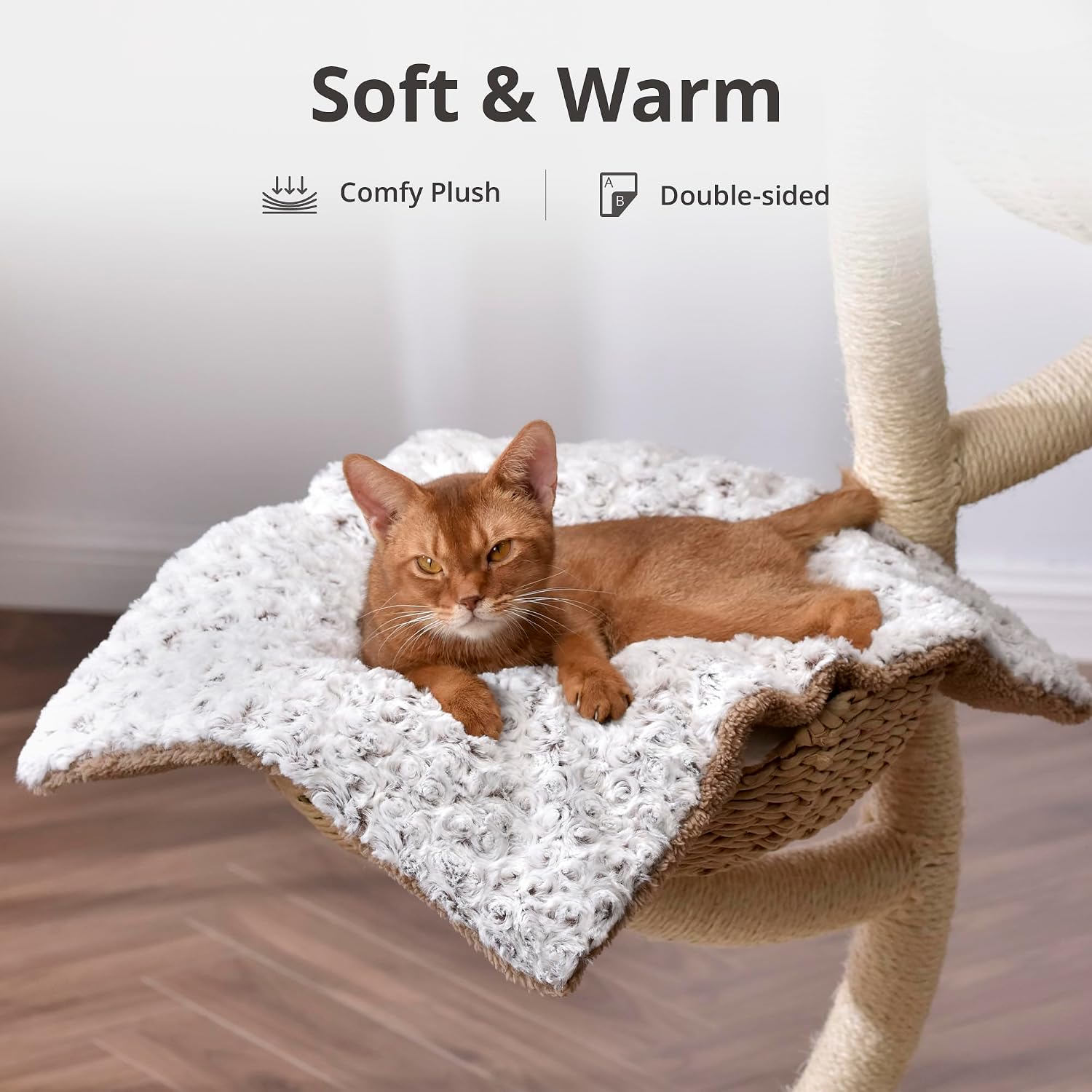 Detalle 2 de Petace Self Heating Cat Bed Mat 60x45