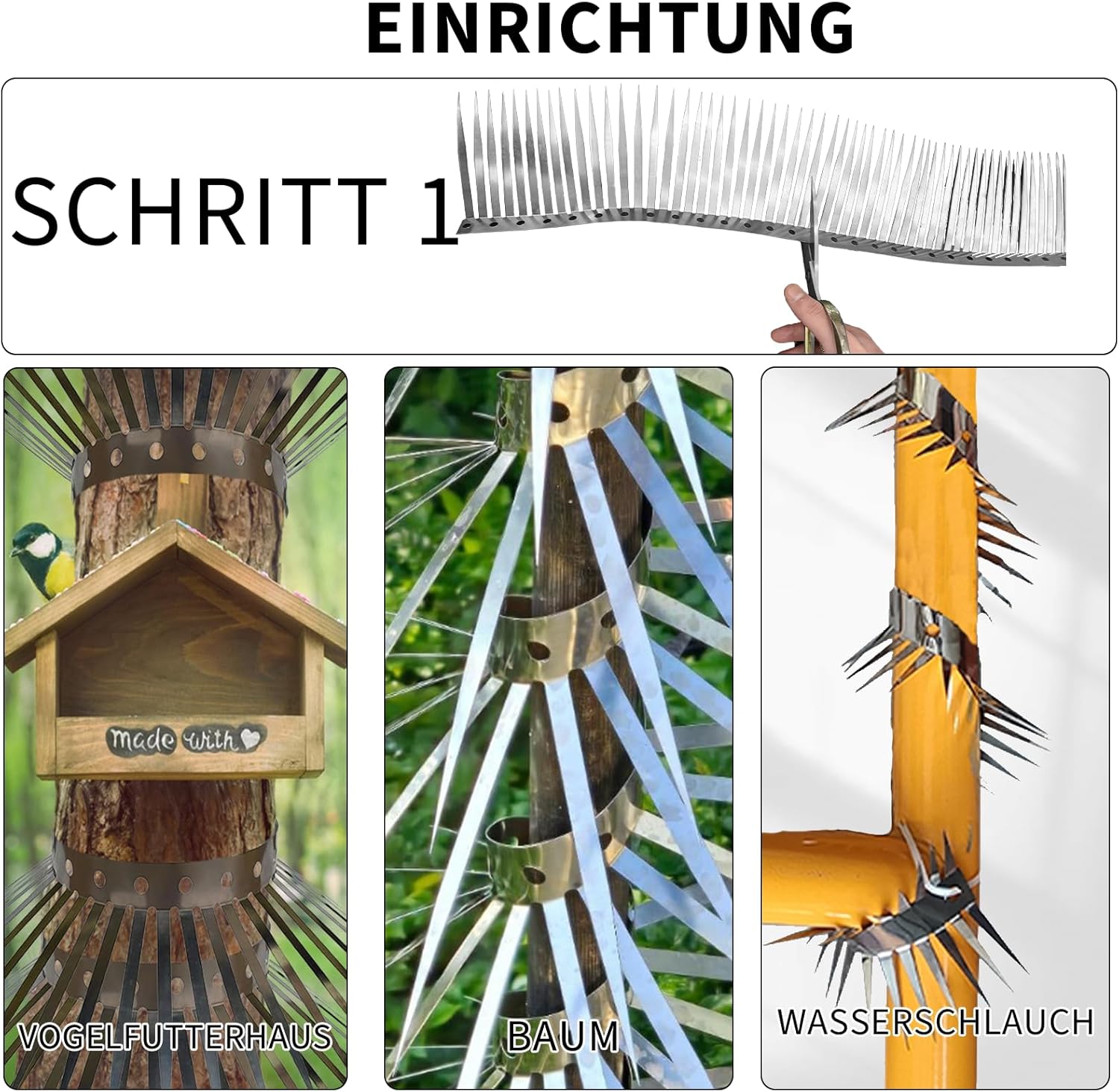 Thumbnail 3 de Marderabwehr für Fallrohr, 200 cm Länge