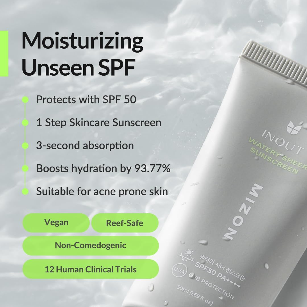 Detalle 2 de MIZON INOUT Watery Sheer SPF50+ 50ml