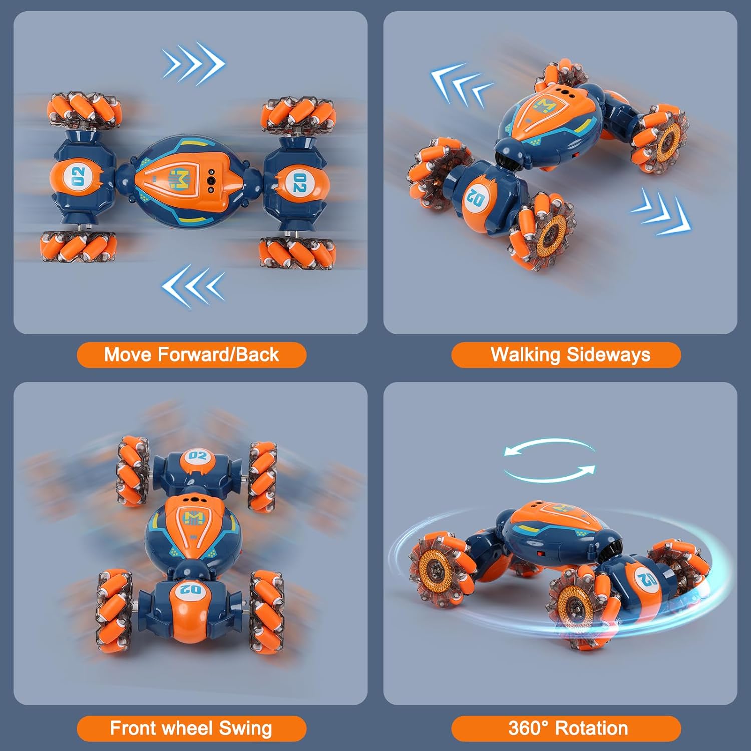 Thumbnail 5 de Gesture Sensing RC Stunt Car ages 6-12