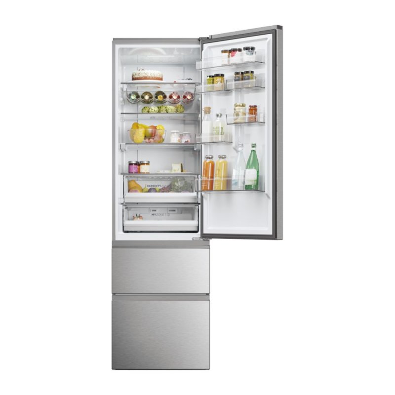 Thumbnail 3 de Haier HTW5620CNMG Frigorífico Combi Total No Frost Wifi C Inox
