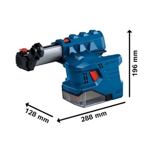 Detalle de Bosch Professional 18V System GBH 18V-22 Akku-Bohrhammer inkl. GDE 18V-12, KickBack Control, Vibration Control, L-BOXX (ohne Akku/Ladegerät)