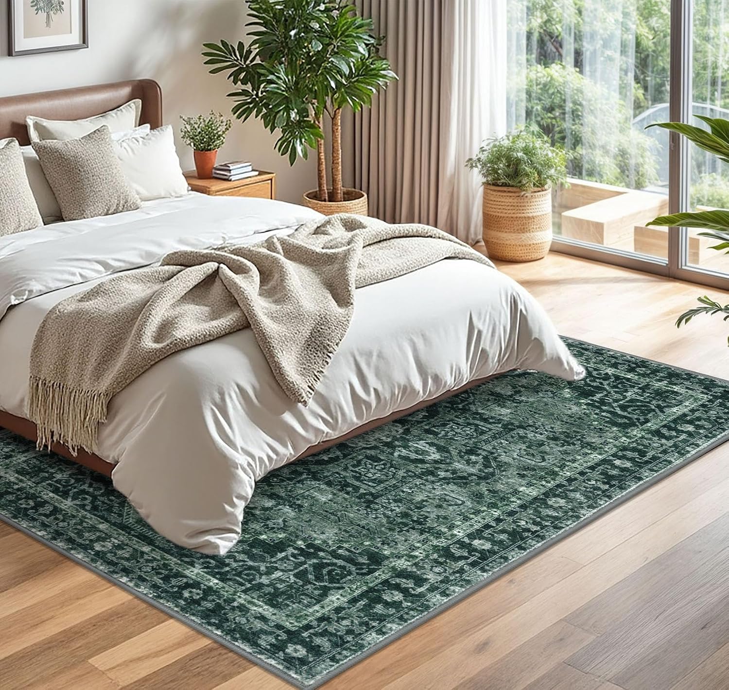 Thumbnail 6 de KOZYFLY Boho Area Rug 5x7 ft