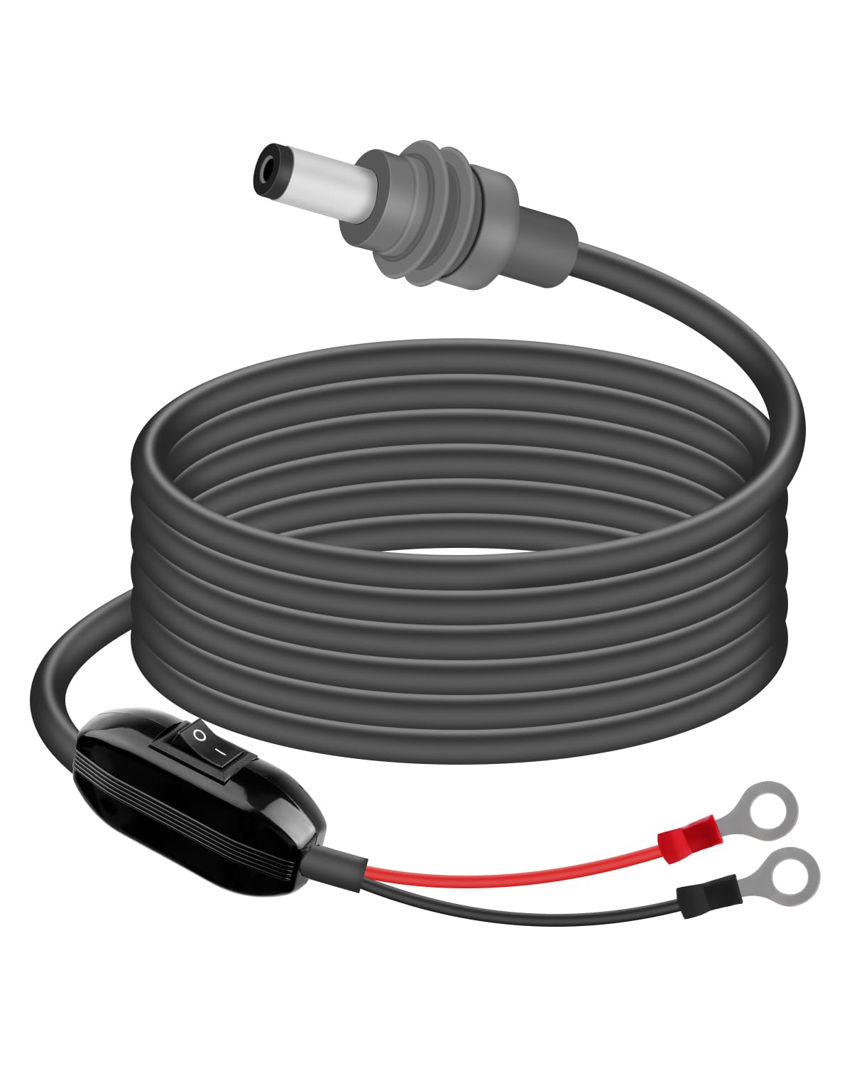 Detalle de RIIEYOCA Star/link Mini DC Power Cable with On/Off Switch (3m) for 12V–24V Systems