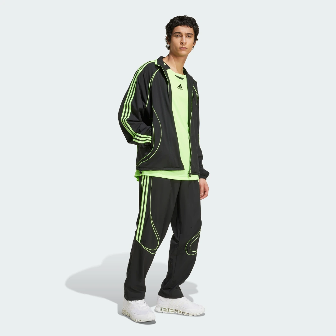 Thumbnail 2 de Chaqueta deportiva Teamgeist Adicolor de Adidas - Negro