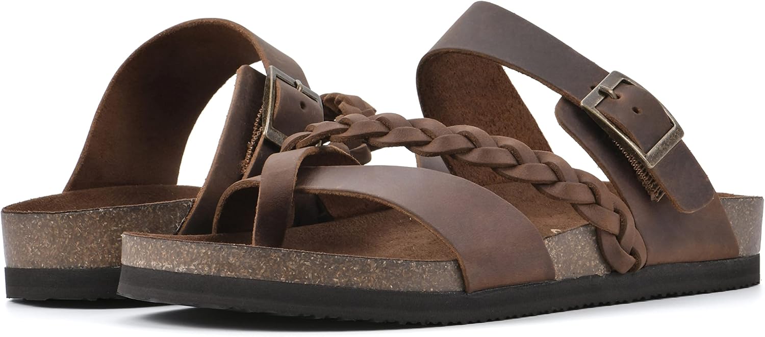Thumbnail 1 de WHITE MOUNTAIN Women’s Hazy Braided Comfort-Molded Footbed Sandal