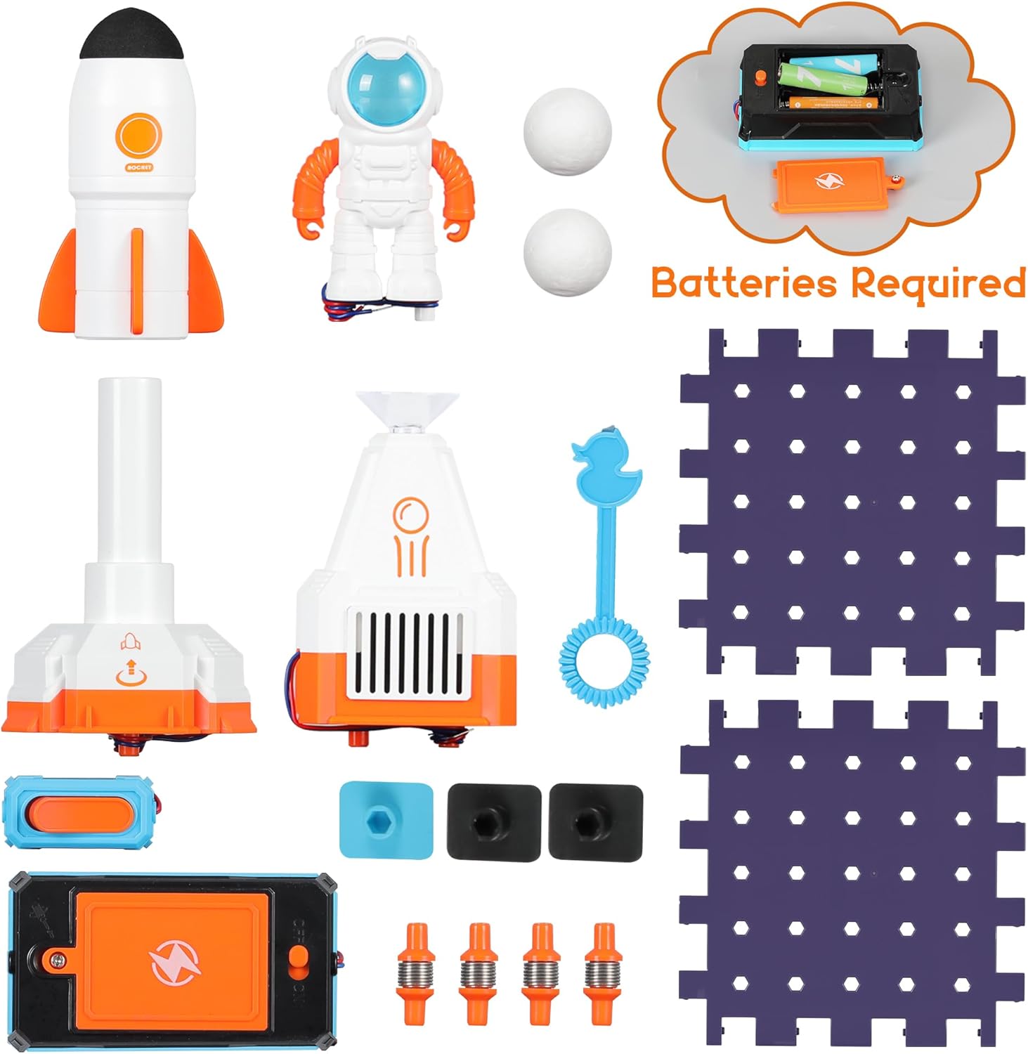 Thumbnail 3 de Bright Panda Electric Circuit Kits for Children (Starter Set – Aerospace) STEM build-your-own science kit