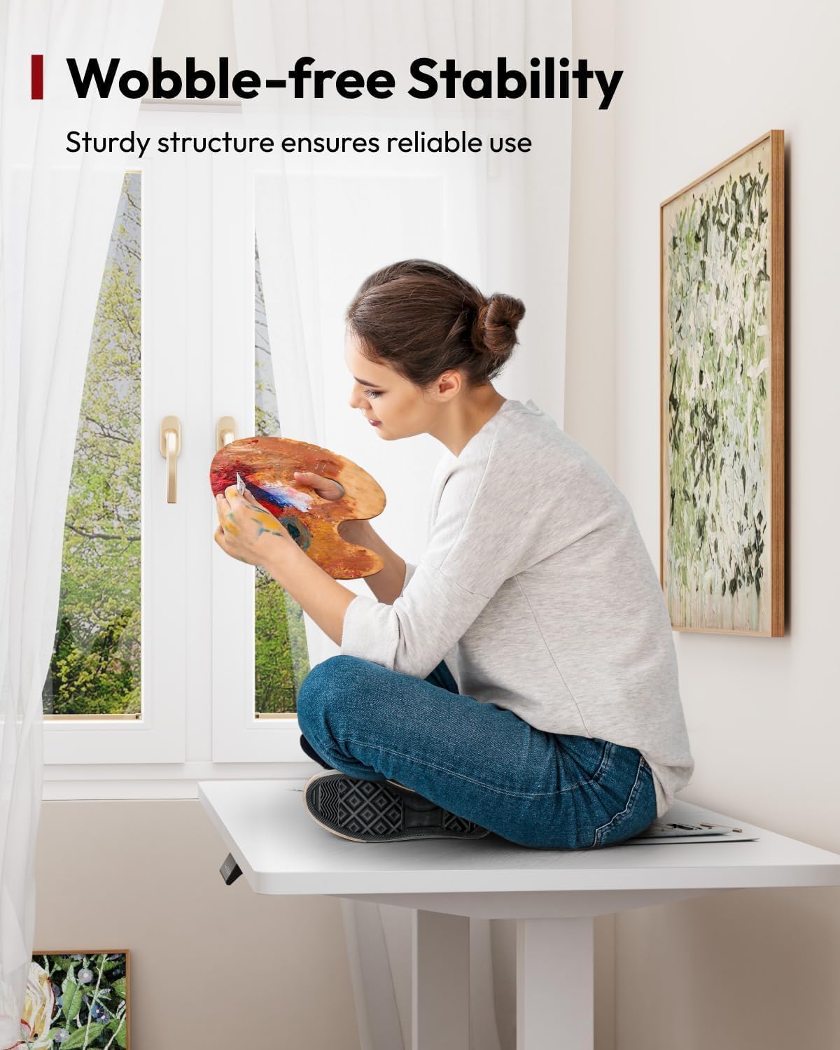 Thumbnail 4 de SANODESK QS1+ 140×60 Electric Standing Desk