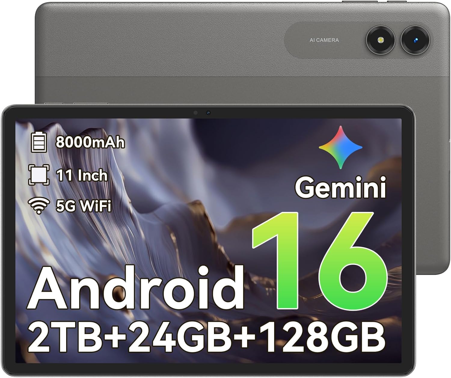 Detalle de Android 16 Tablet 11-inch, 24GB RAM