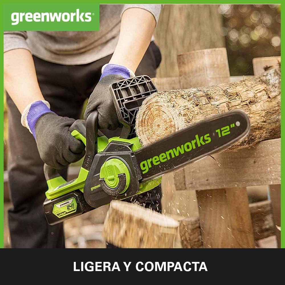 Detalle de Greenworks GD24CS30 motosierra 30 cm